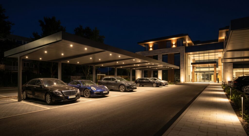 commercial carport installation 02