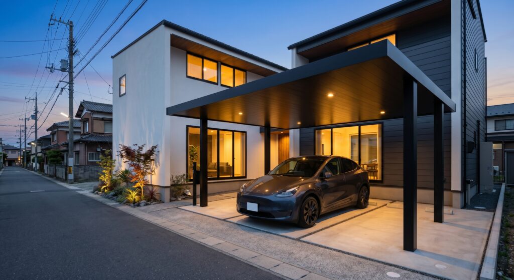 setback road carport installation 02